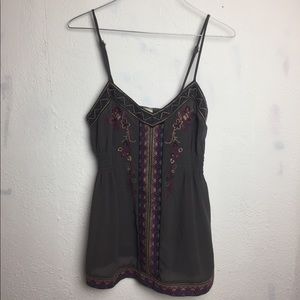 Flying Tomato Embroidered Tank